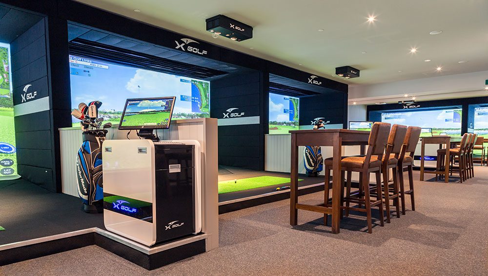 X-Golf Avonhead Simulators and Viewing Area