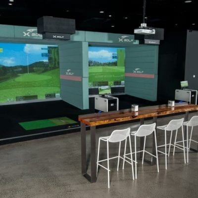 X-Golf Knox - Playing Area Viewing Table and Chairs