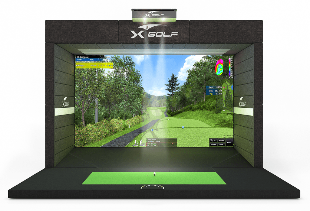 X-Golf Simulator EYE Model 3D Render