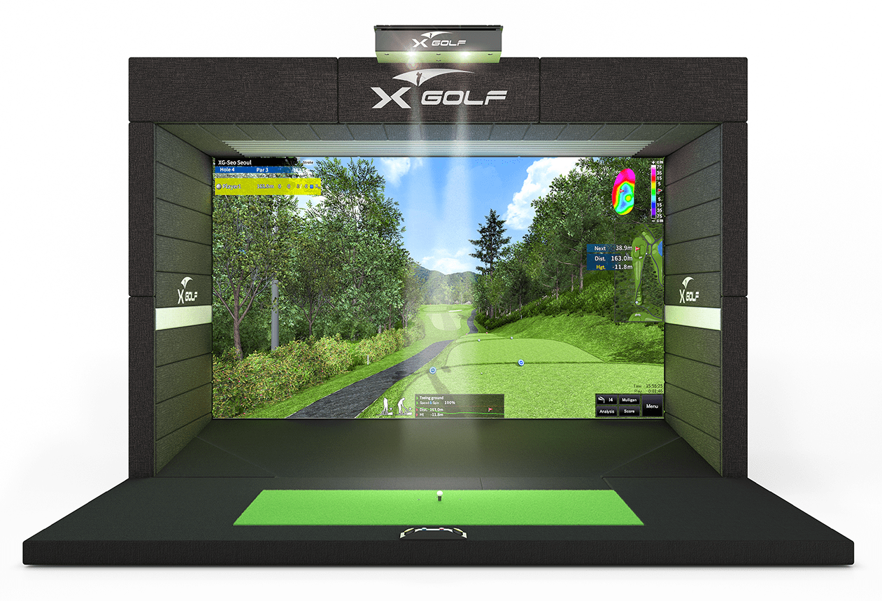 X-Golf Simulator EYE Model 3D Render