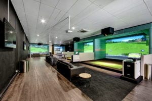 X-Golf Franchise Mornington Gaming Area