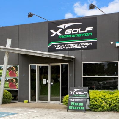 X-Golf Mornington Entrance