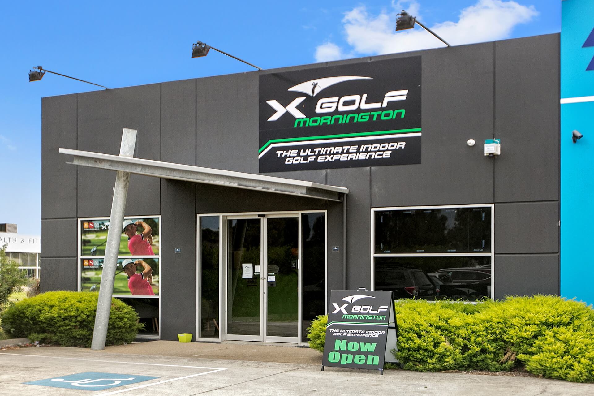 X-Golf Mornington Entrance