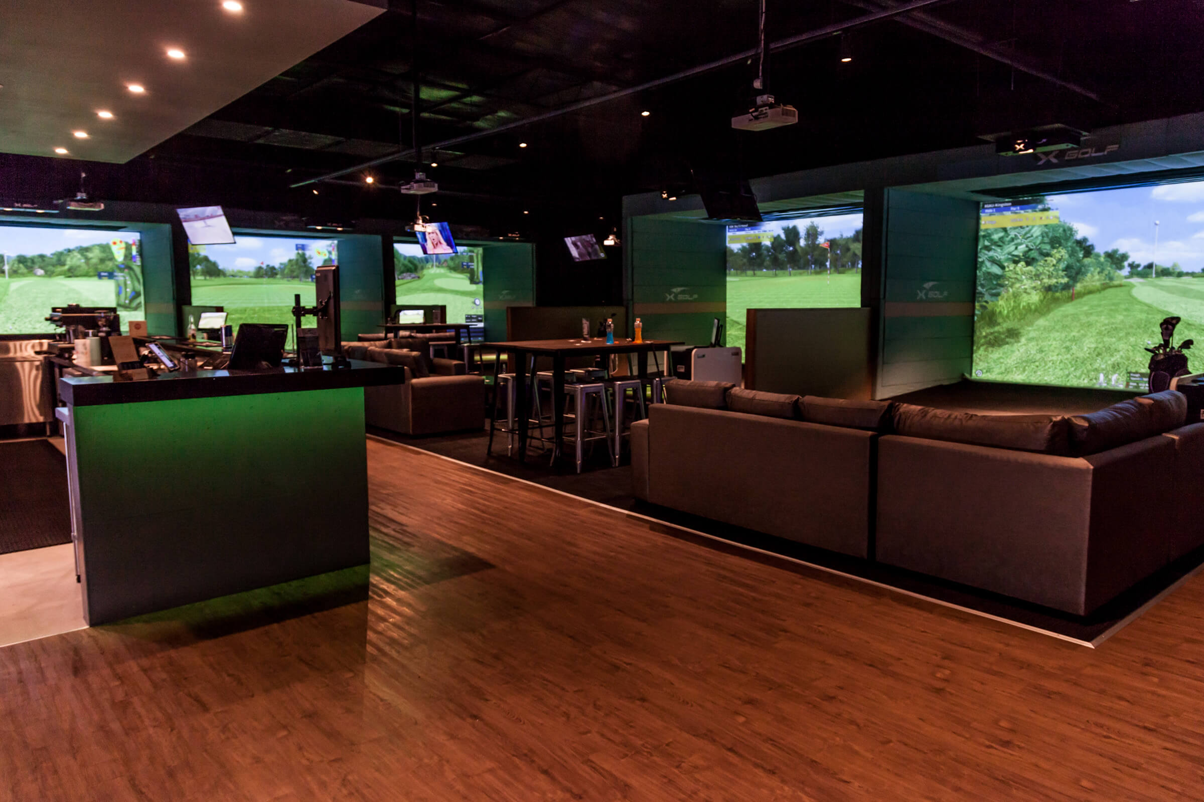 X-Golf Shire main simulator Area