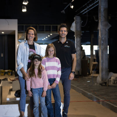 Christie, Vivien, Ella and Pete
