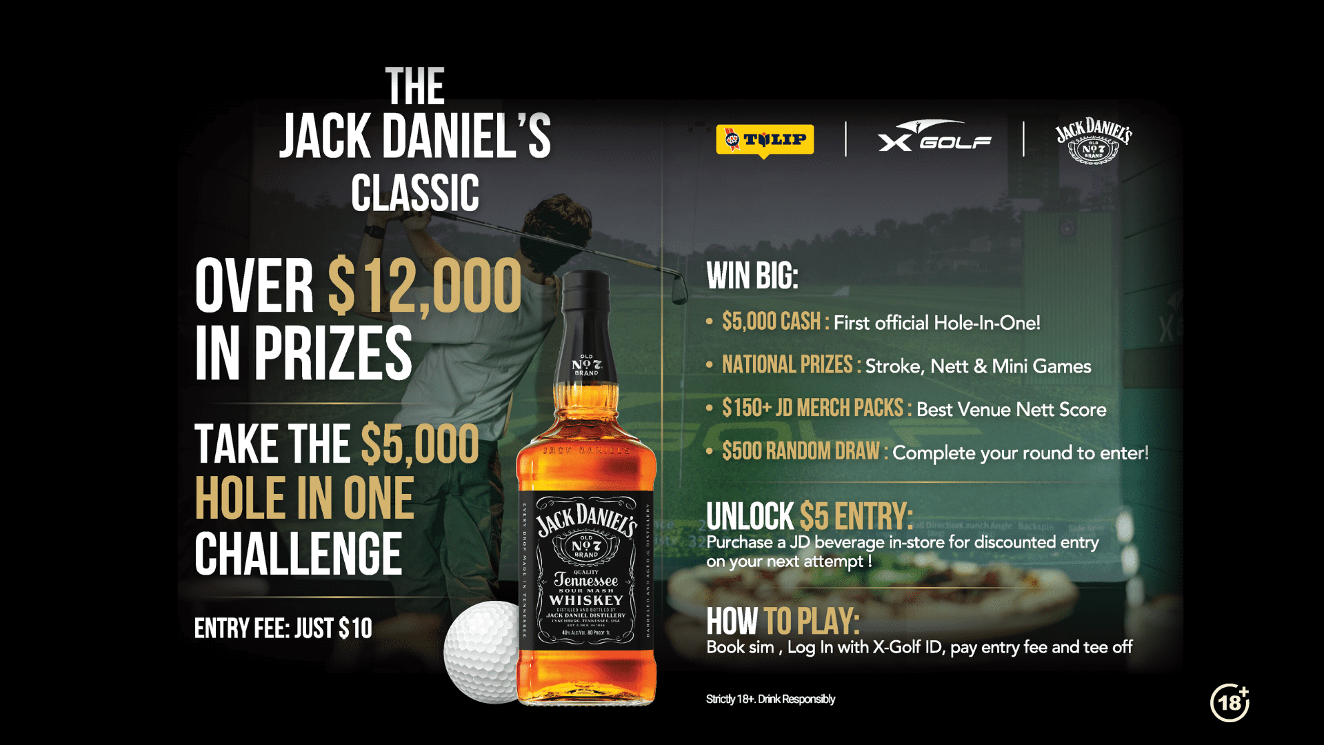 The Jack Daniels Classic | Indoor Golf Your Tour Tournament