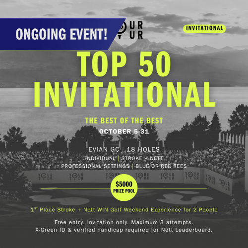 X-Golf Golf Tournament Top 50 Invitational